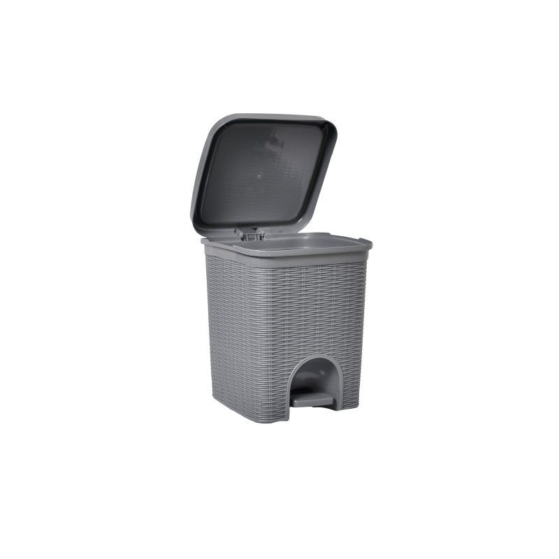 Papeleta Mimbre de 6 Litros Gris Plata 07574GRISPLATA