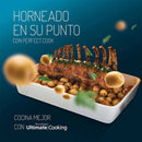 Estufa de Piso 4 Puestos 20" Inox con Horno y Grill EMC5140ANG0