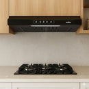 Campana De Pared mabe 60cm, de 110V Negro CM6035NV0