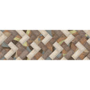 Liston Estructurado Leroy 15x45 Café Cara Unica 452951761