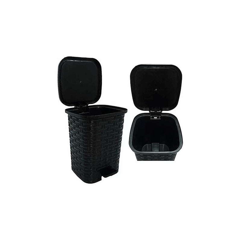 Papelera Rattan Negro 07448NEGRO