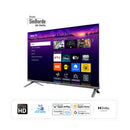 Televisor Smart Hyundai QLED 32" HD Roku TV Gris HYLED3258QR