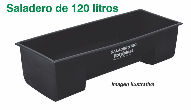 Saladero 120 Litros Negro