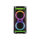 Parlante Bluetooth 150W RMS Negro con Luces Party Mode HYPBT22