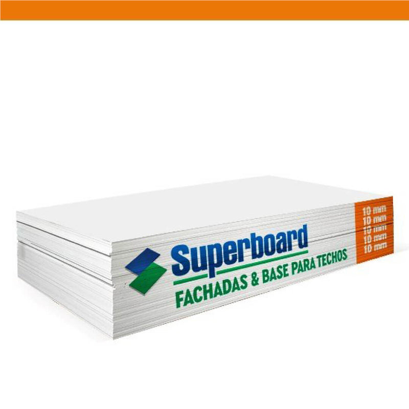 Superboard fachada/techos 1220x2440x10mm