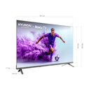 Televisor Smart QLED 40" FHD con Roku TV Negro HYLED4028QR