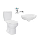 Combo Laguna Lavamos Milano sin Pedestal Blanco