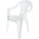 Silla Sinfonía Con Brazos Blanca 3830-S