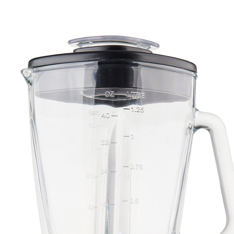 LM283156   Licuadora Imusa PowerMix Glass 2 Velocidades Vaso Vidrio Blanco
