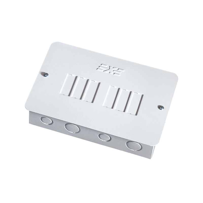 Tablero Enchufable de 6 Contactos Blanco 33606