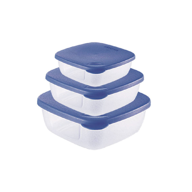 Recipiente Hermético Imusa Bajo Cuadrado 0.4 Litros 1380000