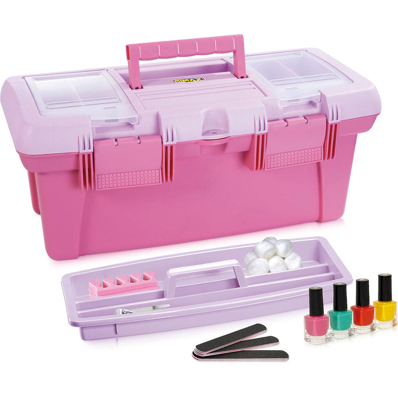 Caja Vanity 18 Pulgadas Profesional Capacidad 10.1L