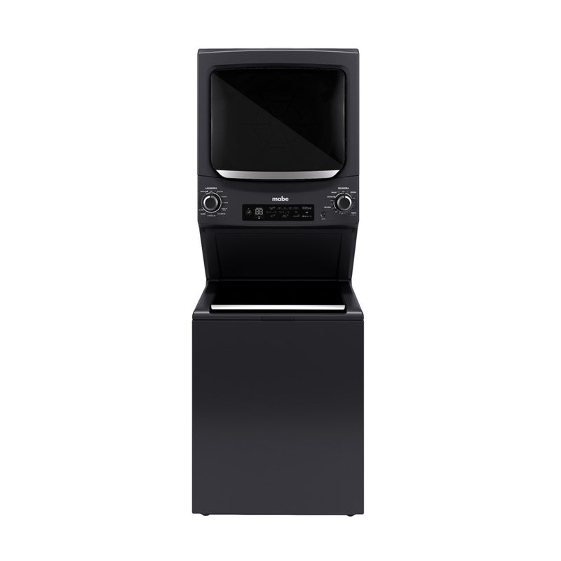 Centro de Lavado con Tapa de Vidrio 23kg a Gas Color Diamond Gray MCLC2340GPDG0