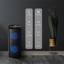 Parlante Bluetooth Multimedia 250W Negro con Luces Sincronizadas HYSPBT999