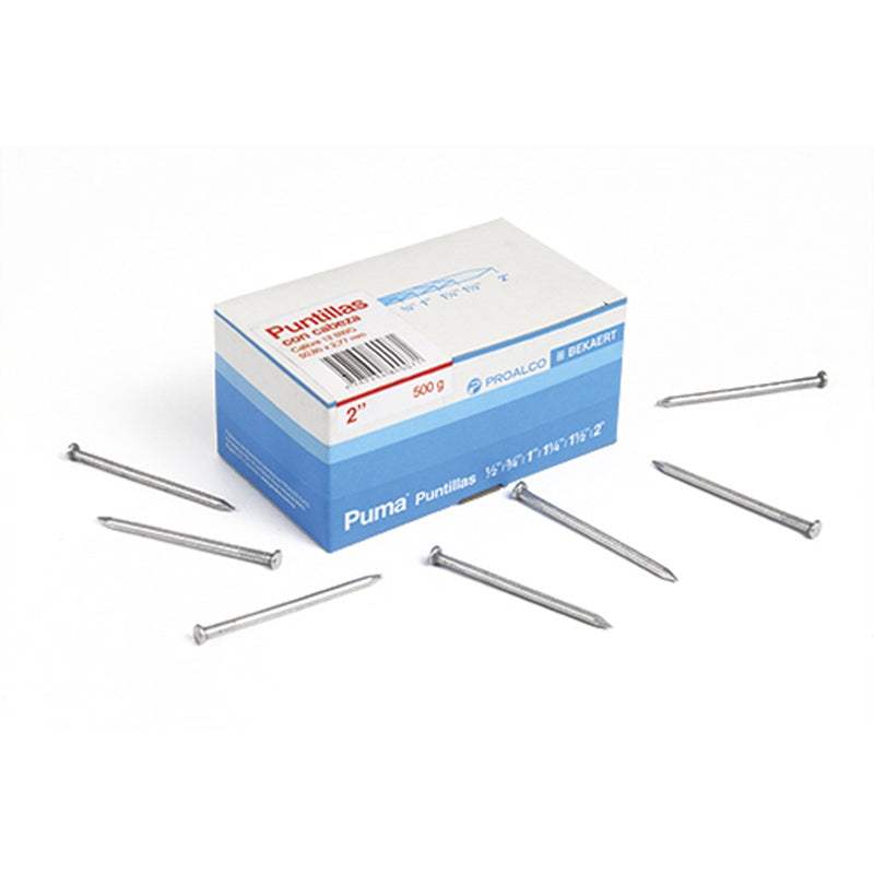 Puntilla Con Cabeza Combo (11/2-2-21/2-3) Caja X 50 Cajetillas de 20Kg -210940