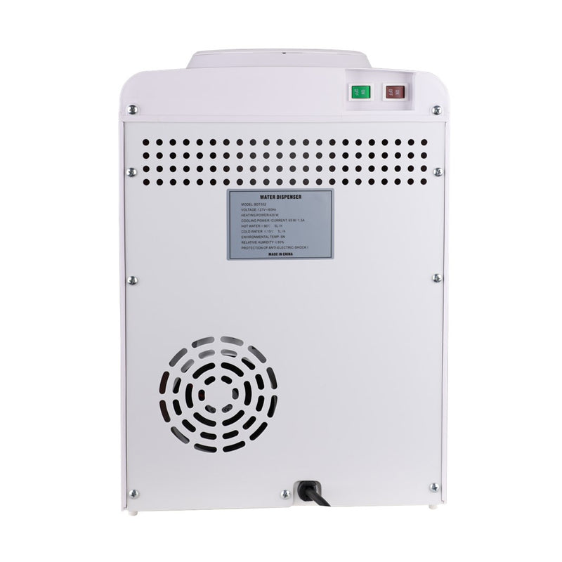 Dispensador de Agua de Mesa Mabe 2 Llaves Color Blanco EMMCHB