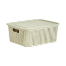 Canasta Rattan Ecored 8Lt Beige 02496BEIGE