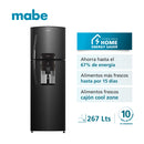 Nevera No Frost Mabe 267L Black Steel RMA267FXCC