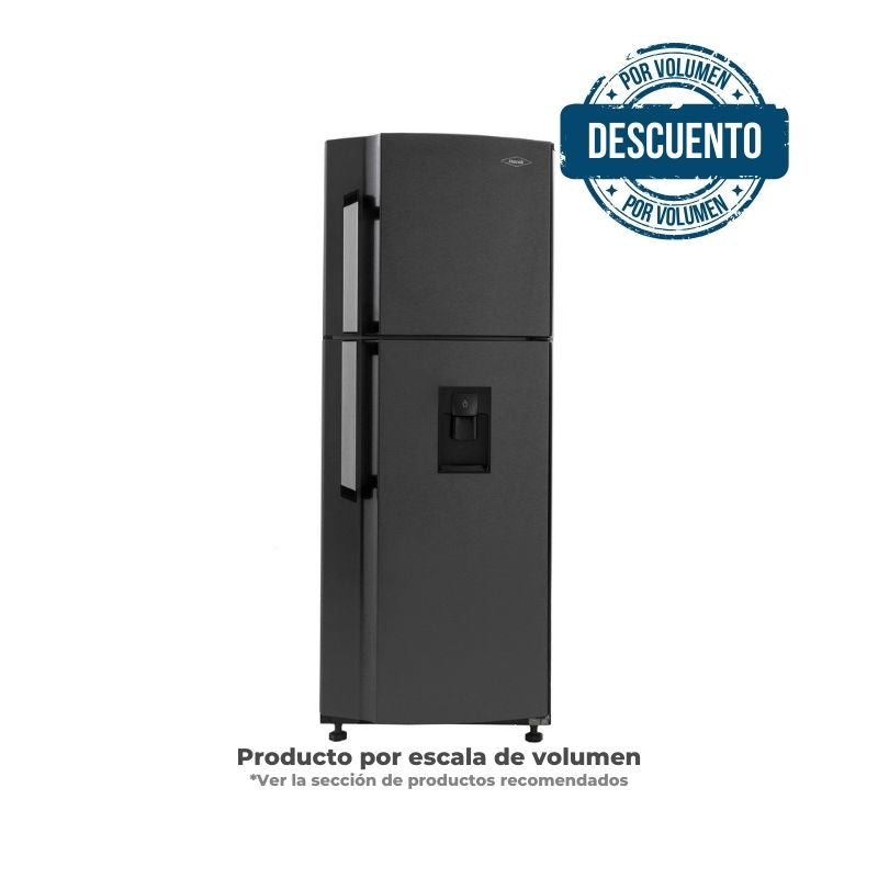 Nevera No Frost Sin Escarcha 271 Litros Manija Externa R2 Inoxidable Negro 9002924