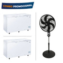 Combo 2 Congeladores 430 Lt + 520 Lt + Ventilador Lynx 18" COMBOCONGELADOR