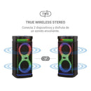 Parlante Bluetooth 150W RMS Negro con Luces Party Mode HYPBT22