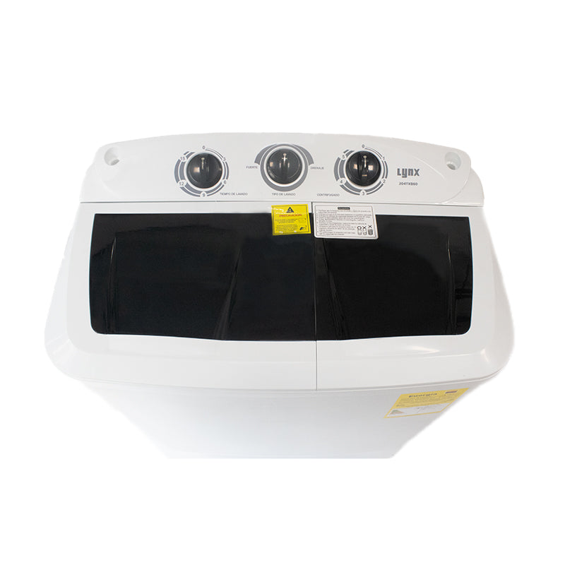 Lavadora Doble Tina de 7.5 KG 15 Libras Blanco TXB60-A