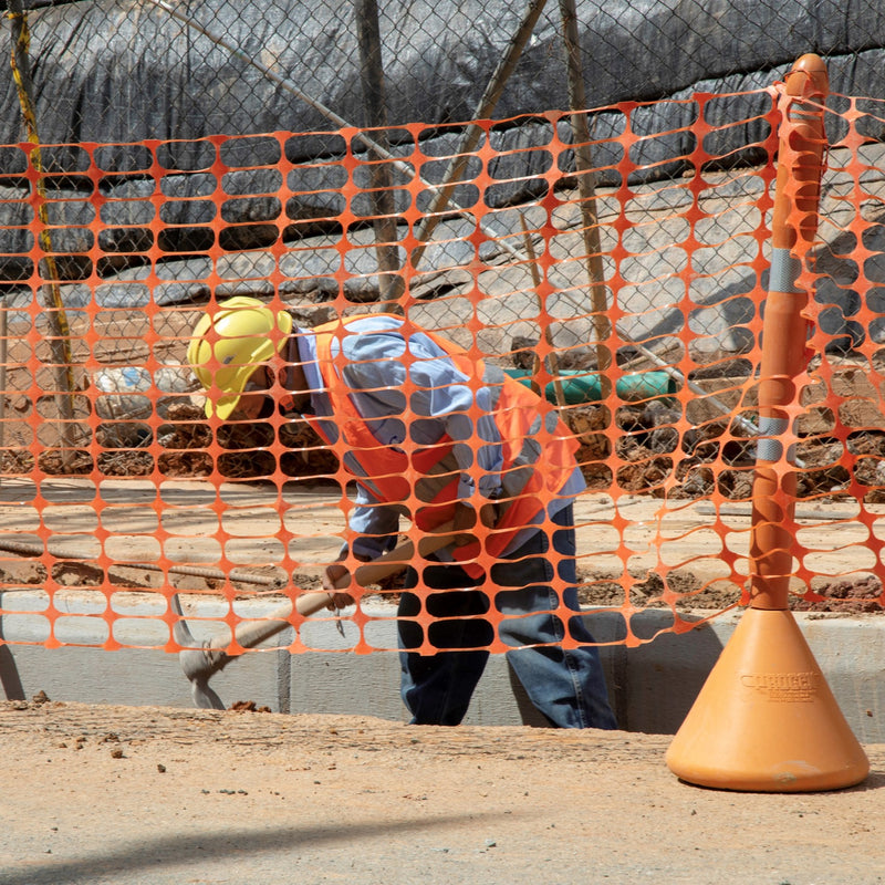Malla Señalización de 1x50mt color Naranja 3100154NARANJA
