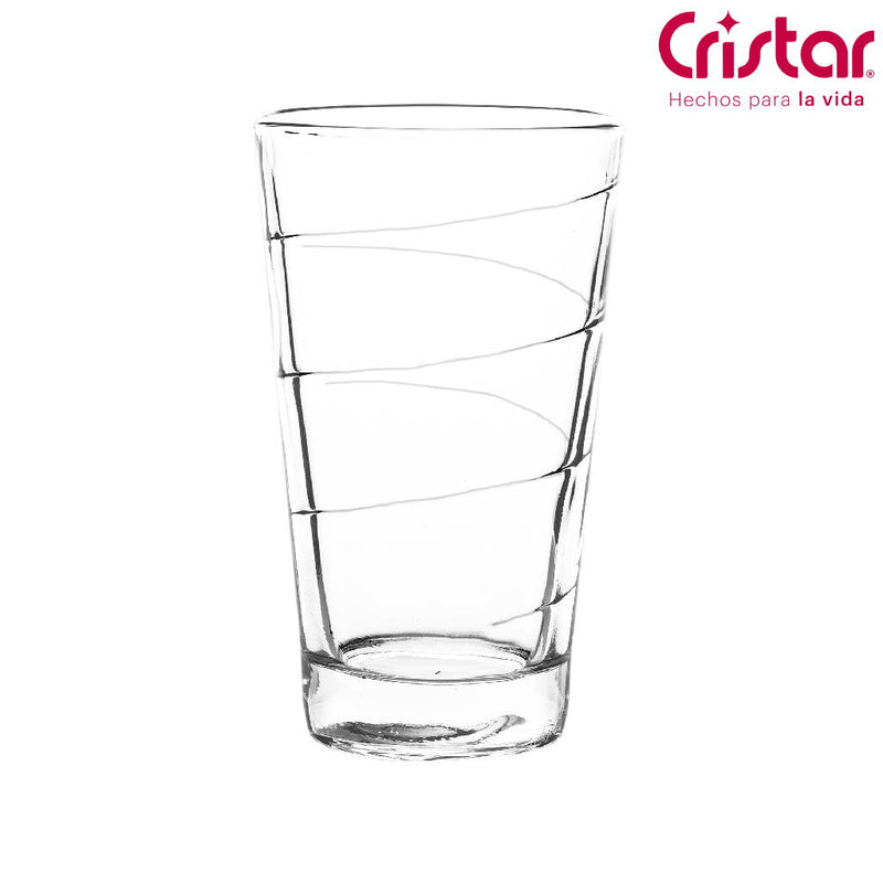 0617CL6PR    Vaso Spiral Bebidas ( 8 Canastilla x 6 Unidades)