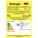 Aire Inverter Mabe 180000BTU 220V Negro Espejo MMI18CDMCCC10