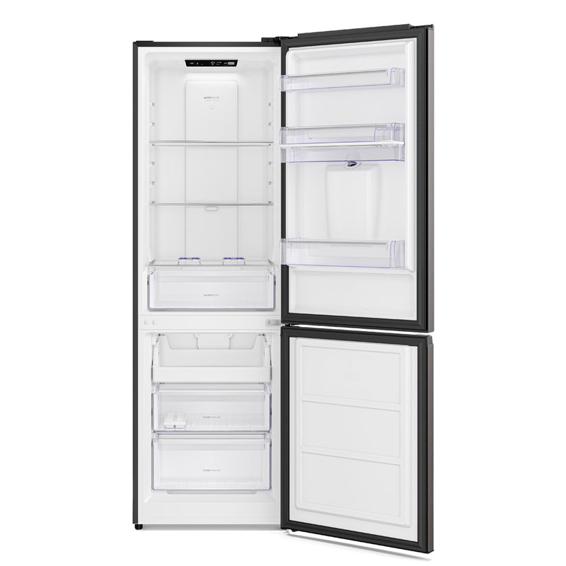 Nevera No Frost Congelador Inferior 285 Litros Negro ERBA29V3HVB