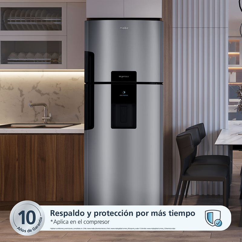 Nevera No Frost Mabe 470LT Digital Inox RMP470ZCU