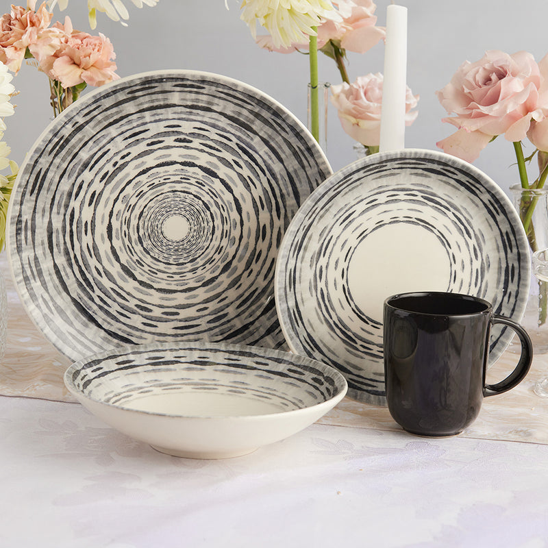 Vajilla Corona Cleo 4 puestos 16 piezas  VL152K040116