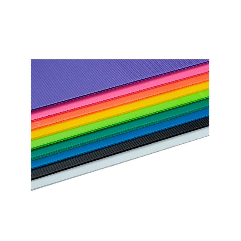 Lamina Cartonplast,70cmx100cm,500g/m2,negro,20und 4100157NEGRO