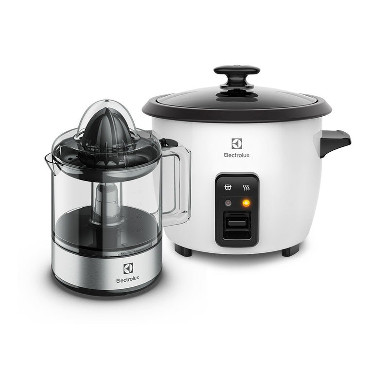 Combo Olla Arrocera de 1.3 Litros + Exprimidor Eléctrico de 800 ML CO_ECP10+RCB50