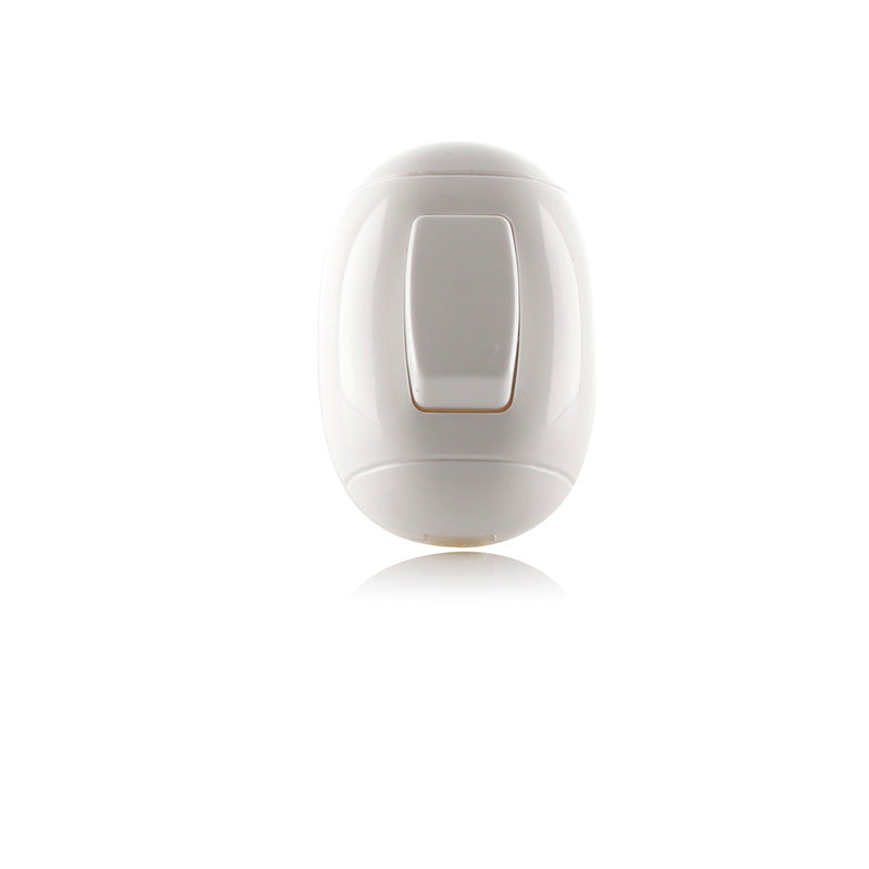 ETI01    Interruptor para Sobreponer Color Blanco de Lujo