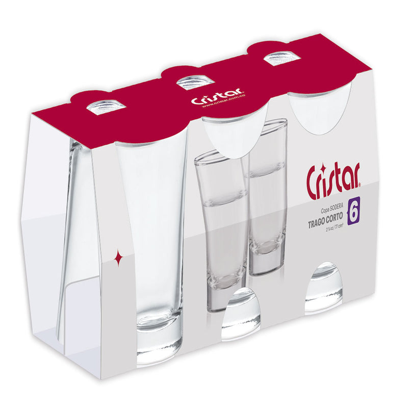 Copa Shot Sodera 3.7 Onzas (12 Canastilla x 6 Unidades ) 2805CL72