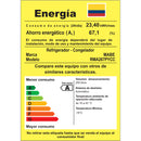 Nevera No Frost MABE de 267 Litros Black Steel RMA267PYCC