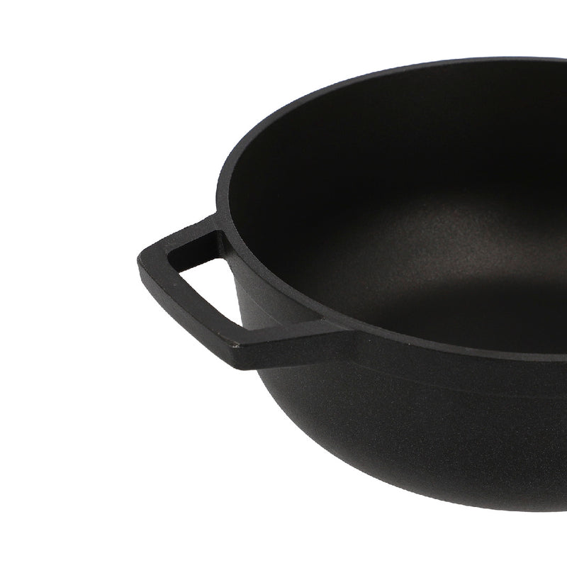 Caldero Antiadherente 24cm IMUSA Tapa de Vidrio 8043400