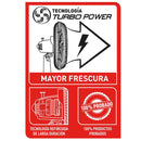 Ventilador Turbo Power Pedestal Blanco VE2910I1