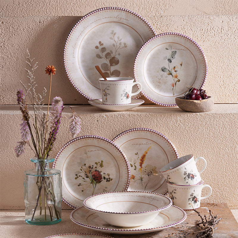 Vajilla Amorette 4 Puestos 20 Piezas VL170H040120