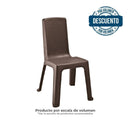 Silla Eterna sin Brazos Wengue 7201
