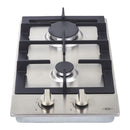 Cubierta Haceb 30 cm 2 Puestos Gas Natural Inox 9002978
