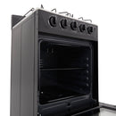 Estufa de piso Romero de 50cm Torre color negro - Gas Propano 9002398