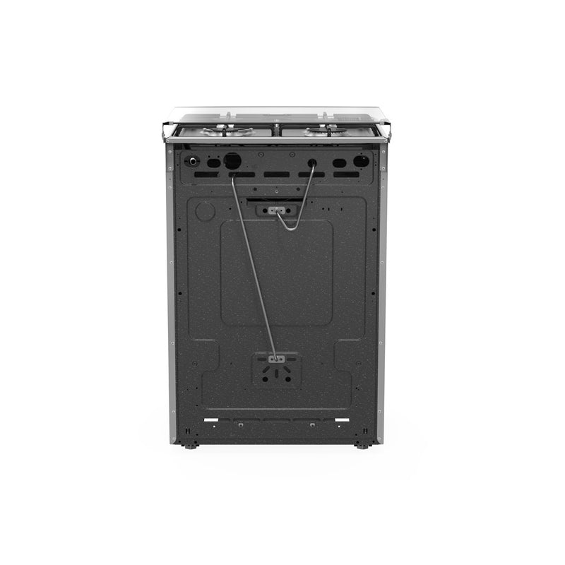 Estufa de Piso 4 Puestos 23" 110V Inox EMC6050NFX1