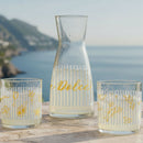 Set Decanter y Vasos Rio Rocks Cristar Decorado Vita Multicolor 5 Piezas 9889EU5VITA