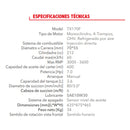Motobomba Estercolera Tracker 3x3 7HP TX30TE