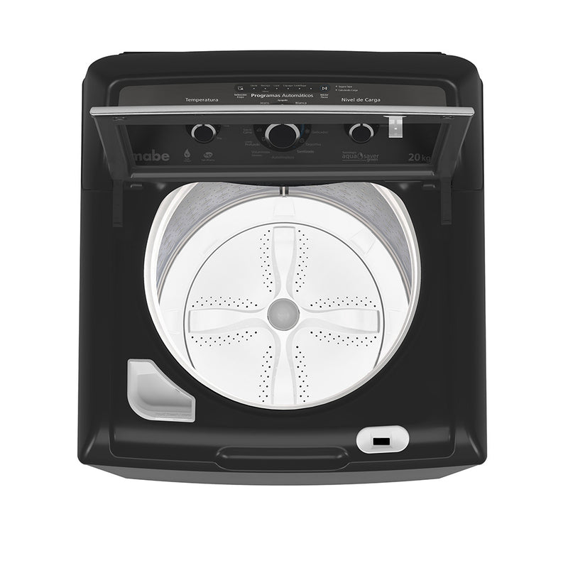 Lavadora Automática Mabe Infusor de 20 Kg Gray LMC70203WDAB0