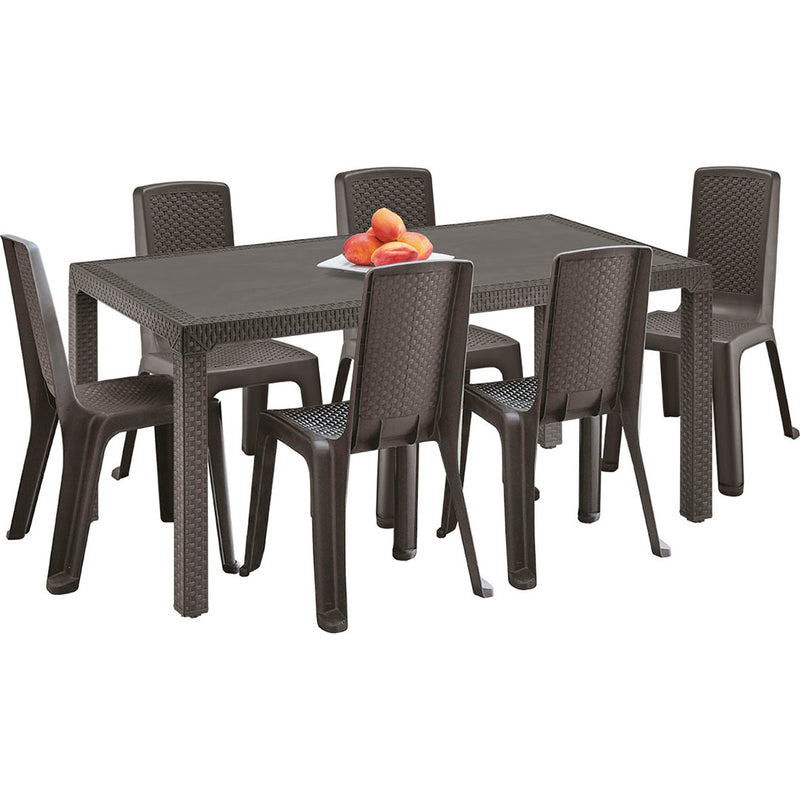 Mesa Eterna Familiar Wengue 8815