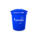 Kit 1000 Litros acuaviva tanque + tapa + conexiones Color zul