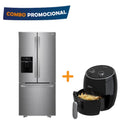 Combo Nevecón 618L Gris + Freidora 3.8L Negra COMBOLM22GRIS